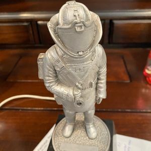 Man from Mars play statue